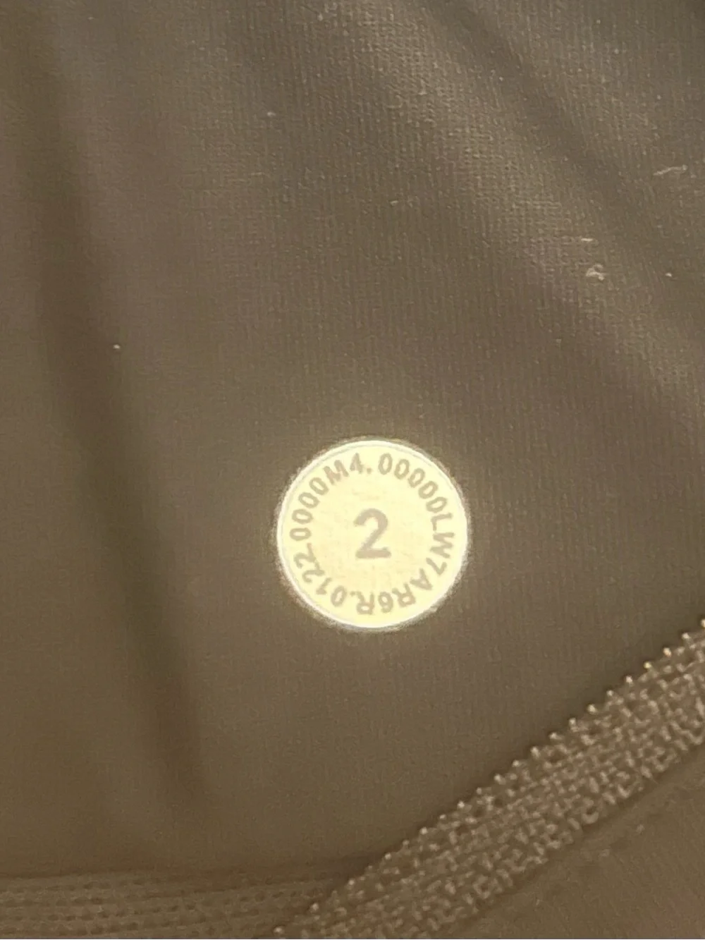 LULULEMON 2 Women’s Camo Performance Running Shorts With Zipper Pocket symbol